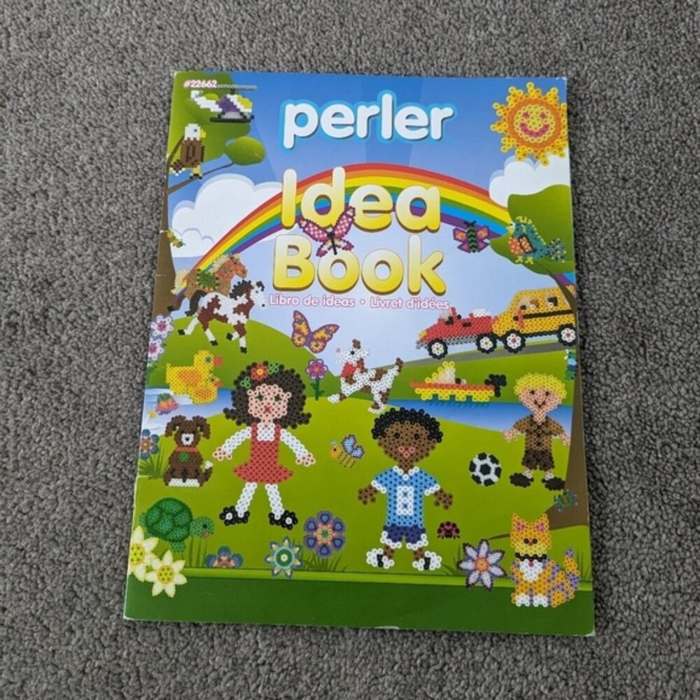 Perler Bead Patterns and Idea Book for Kids Crafts, 24 pgs